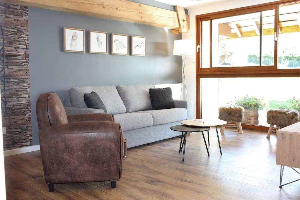 T4 Meuble De 105M2 Axe Annecy-Geneve Apartment Saint-Martin-Bellevue Bagian luar foto